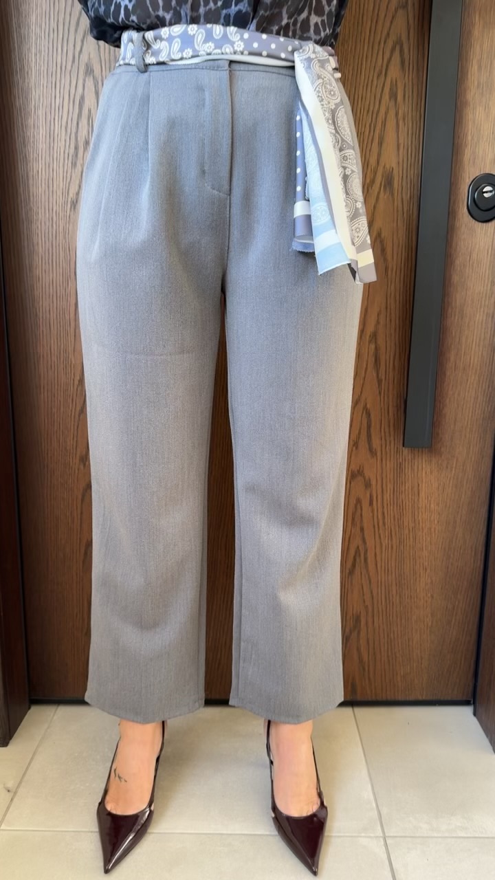 Παντελόνι γραφείου- Γκρι