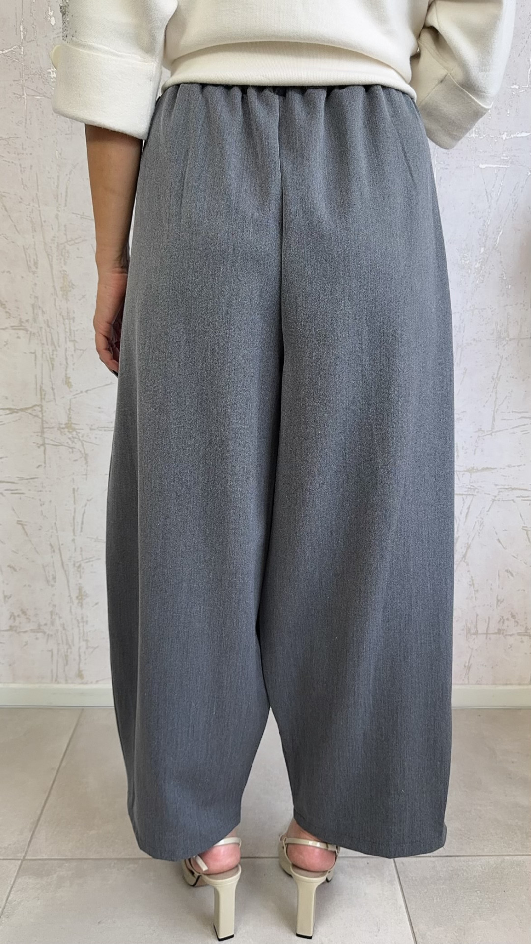 Παντελόνι ζιπ-Γκρι