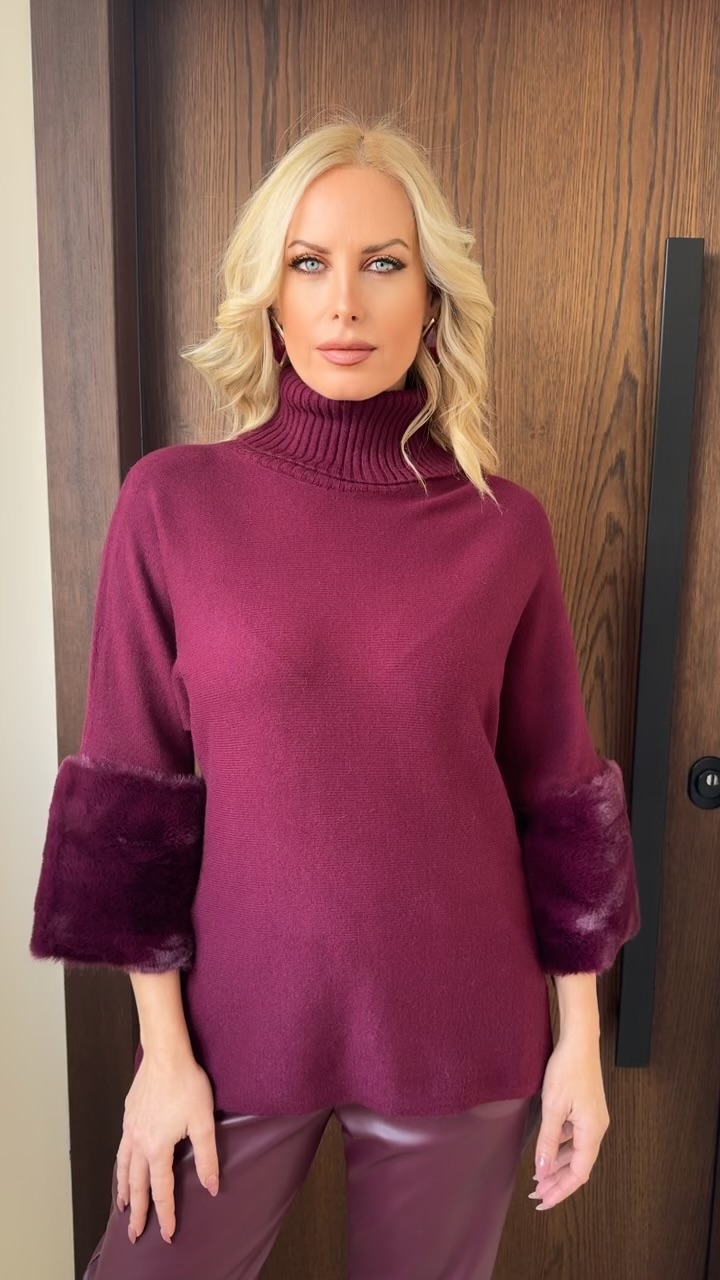 Claudia μπλούζα- Μπορντω