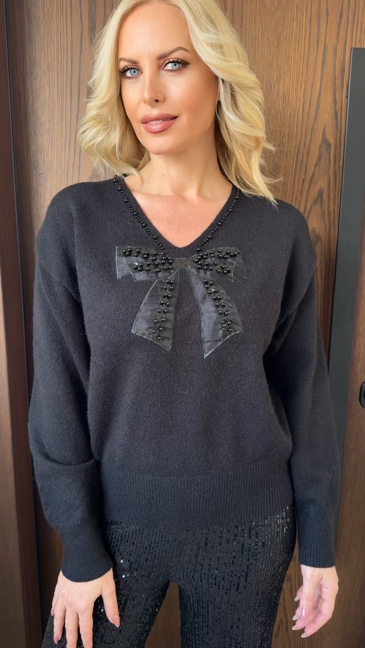 Μπλούζα φιογκος - Μαυρο