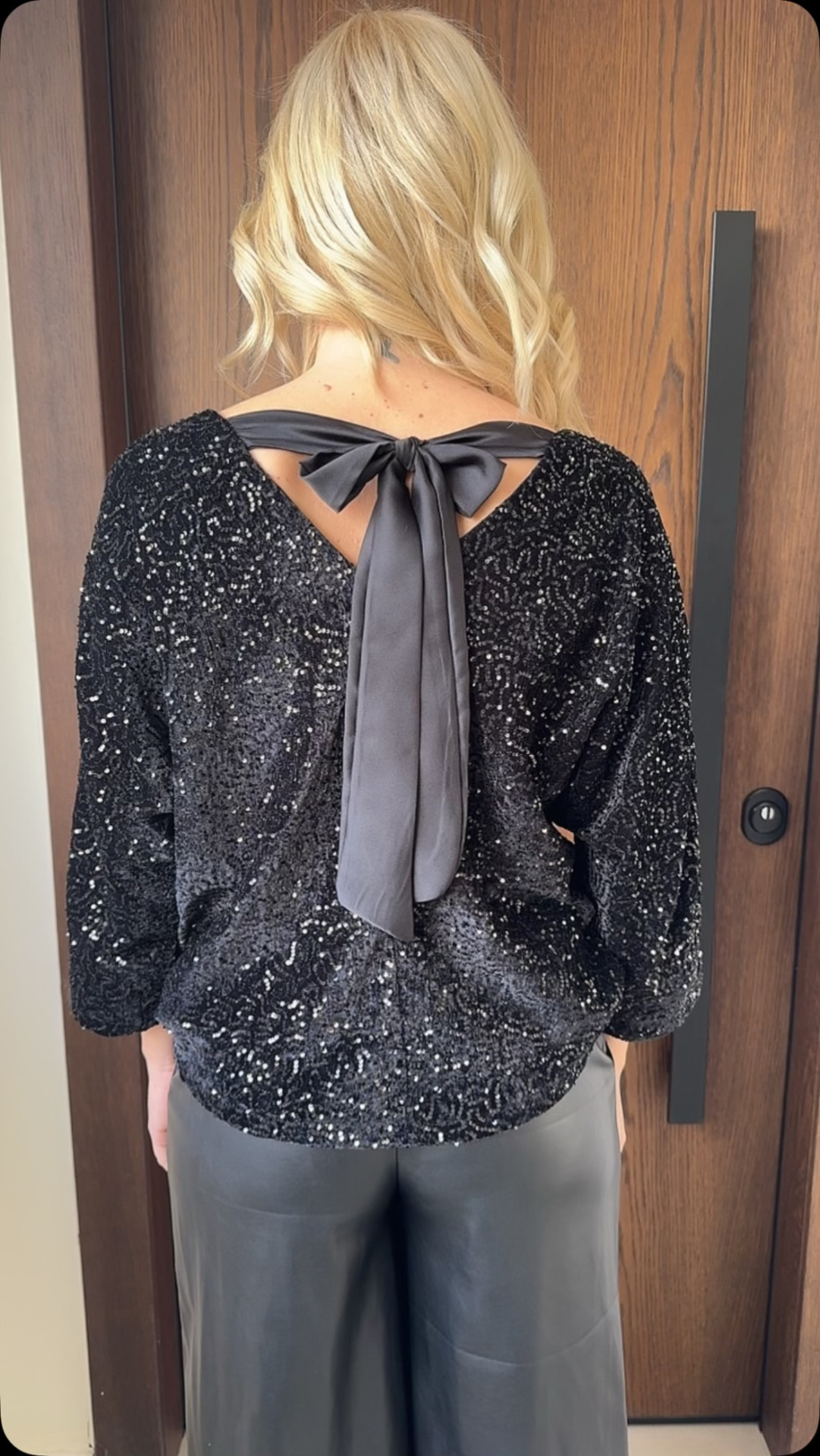 Jannette μπλούζα- Μαύρο