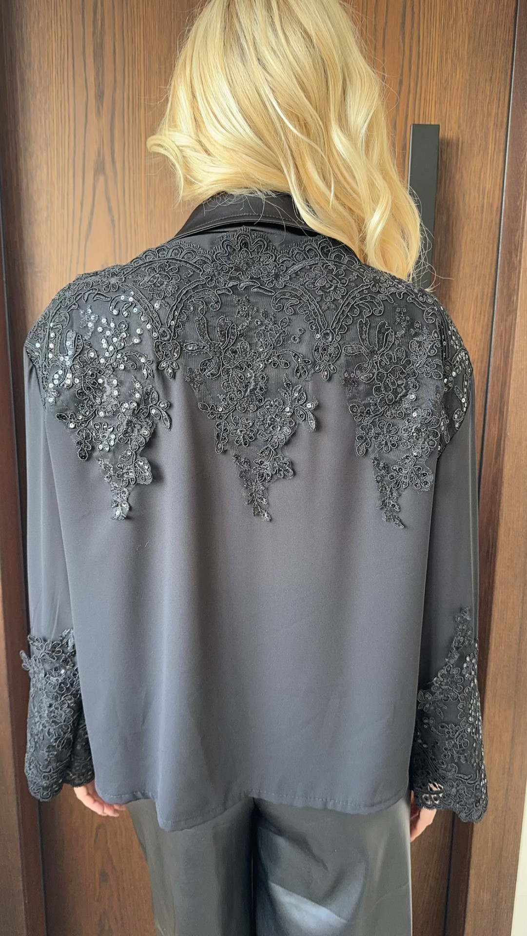 Catrine πουκάμισο- Μαύρο