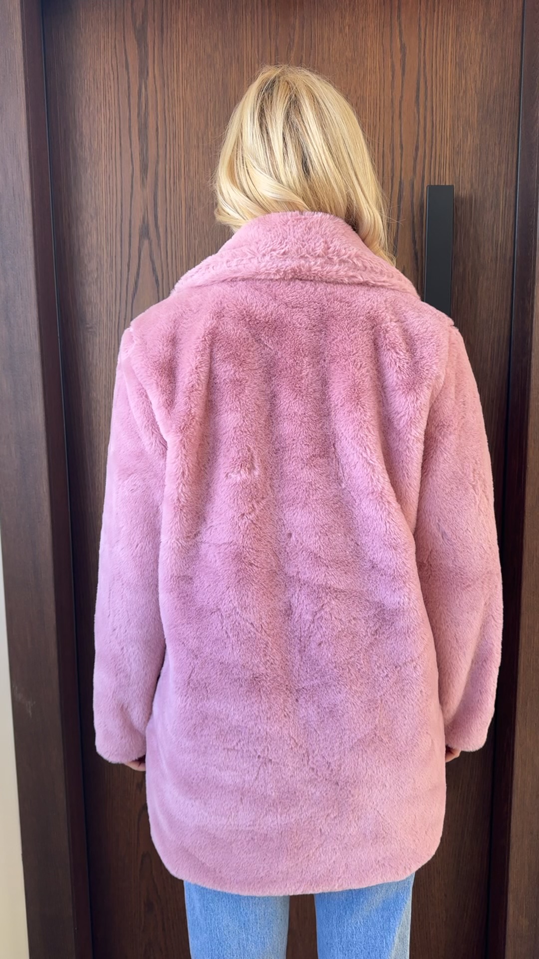 Οικολογική γούνα - Ροζ