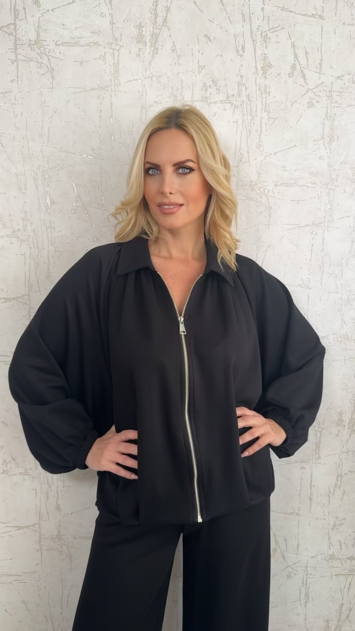 Berfa Σετ Φόρμα-Μαυρο