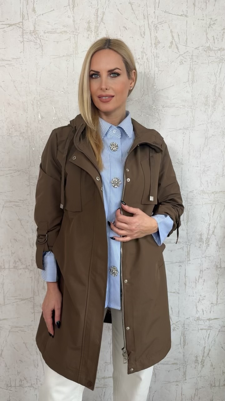 Αδιάβροχη καπαρτινα--Καφε