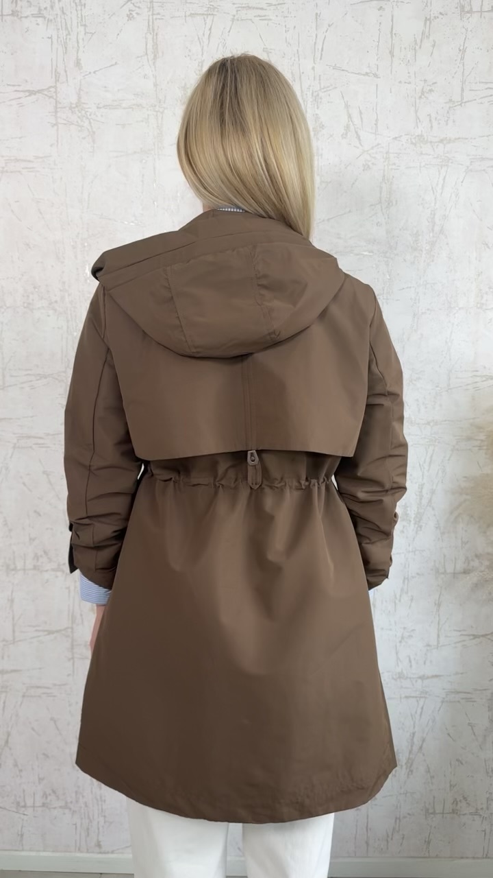 Αδιάβροχη καπαρτινα--Καφε