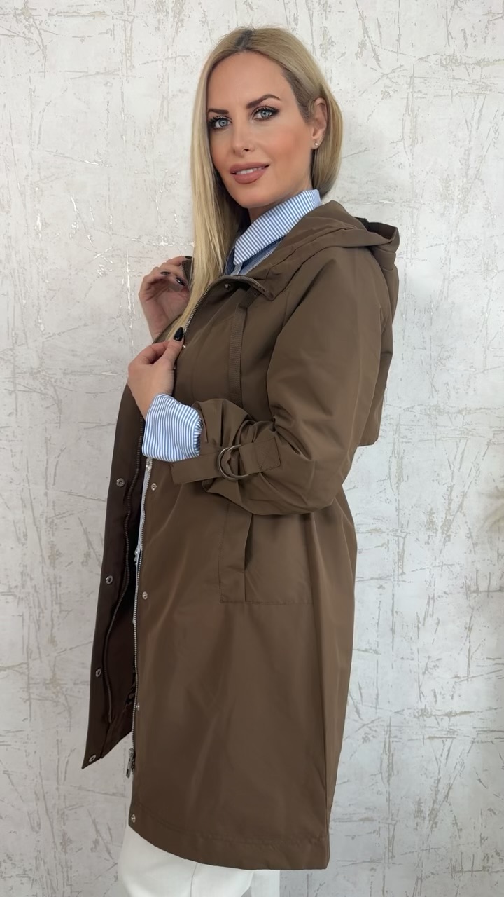 Αδιάβροχη καπαρτινα--Καφε