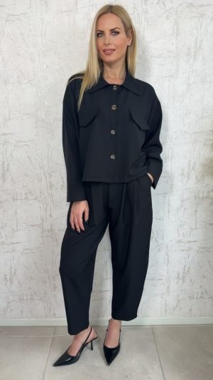 Forest Twin Set- Μαύρο