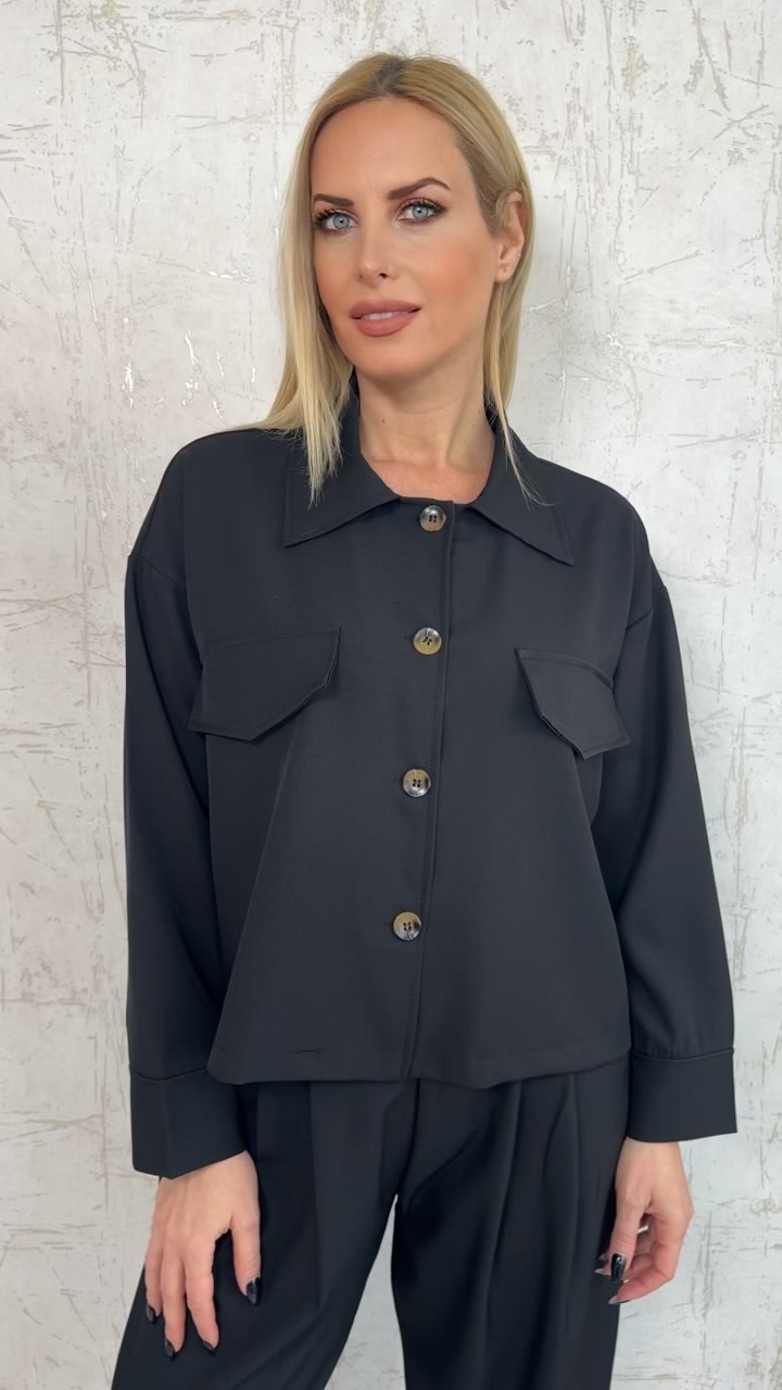 Forest Twin Set- Μαύρο