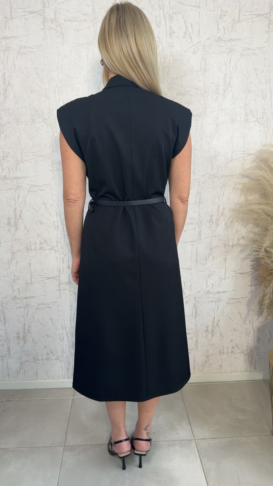 Katherine φόρεμα- Μαύρο