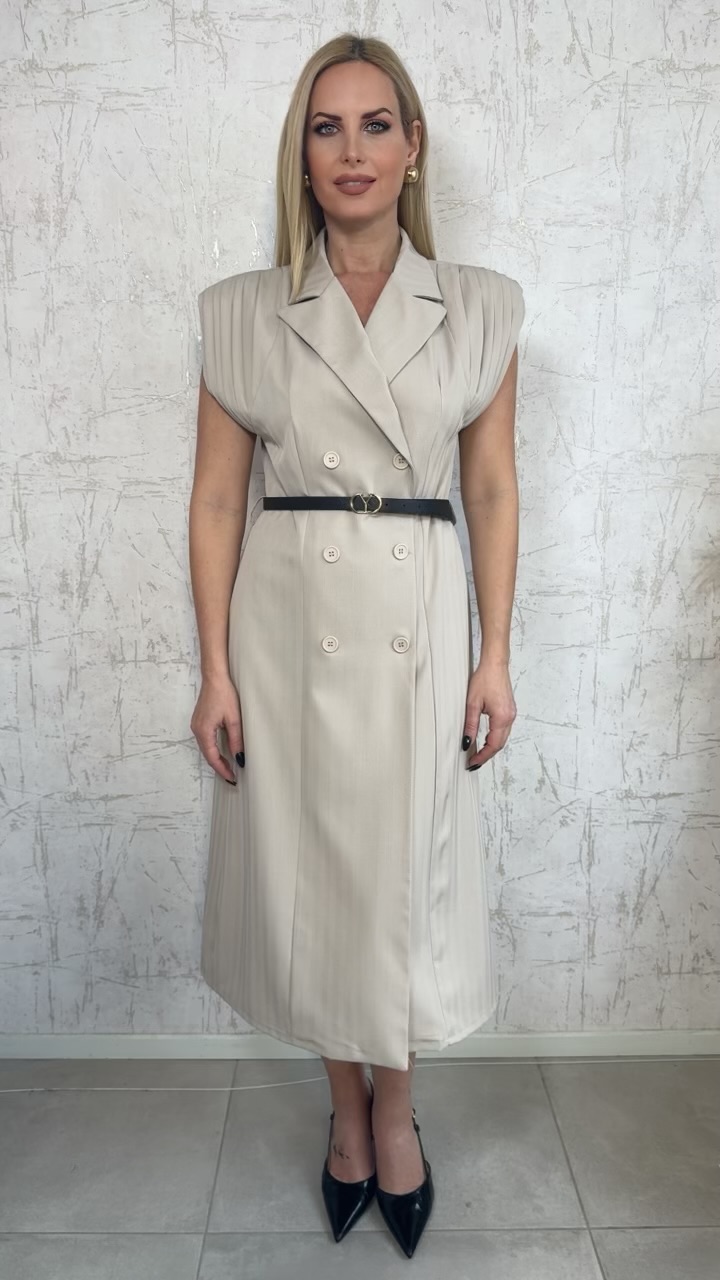 Katherine φόρεμα- Μπεζ