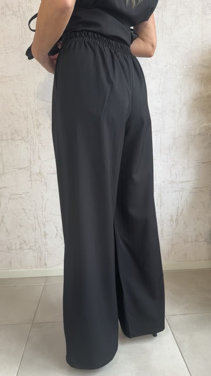 Σετ αμάνικο κοστούμι- Μαύρο