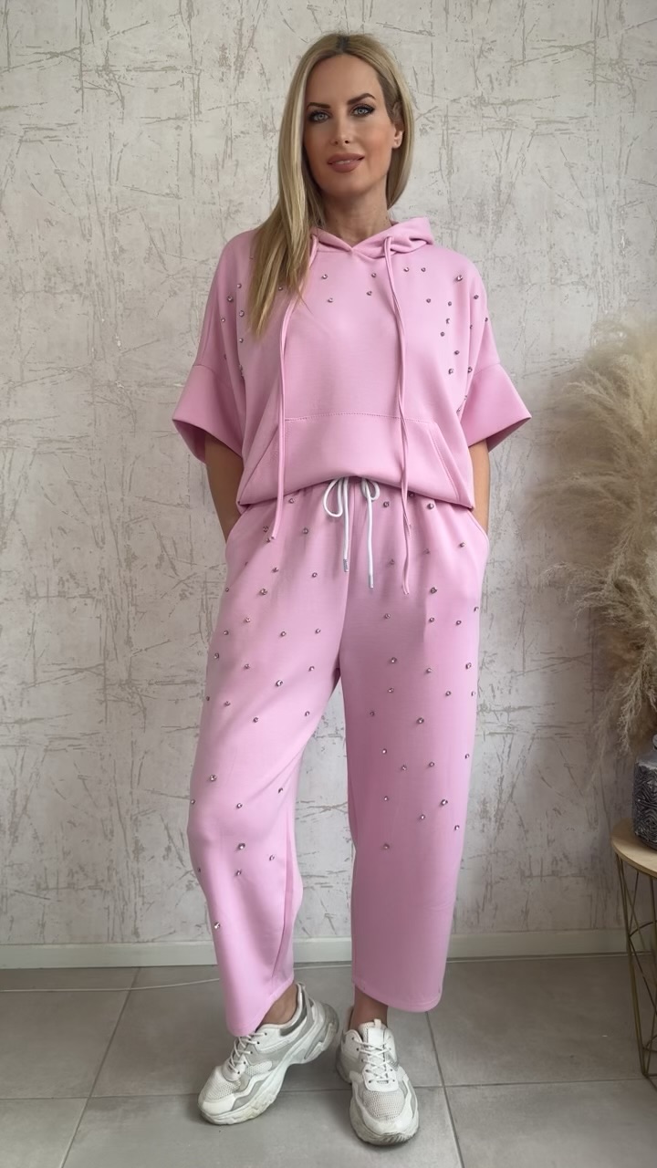 Σετ φόρμας Bella- Ροζ