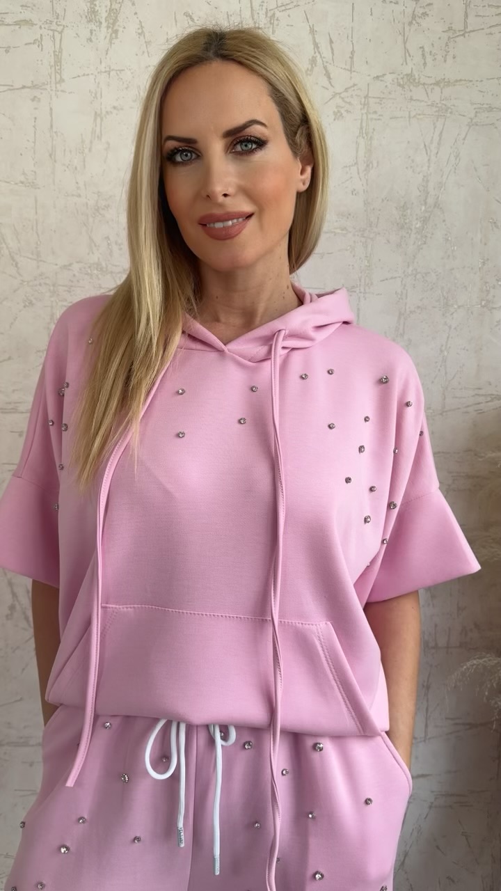 Σετ φόρμας Bella- Ροζ