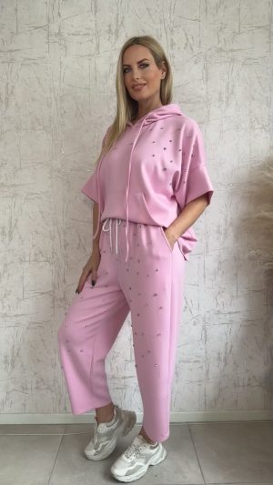 Σετ φόρμας Bella- Ροζ