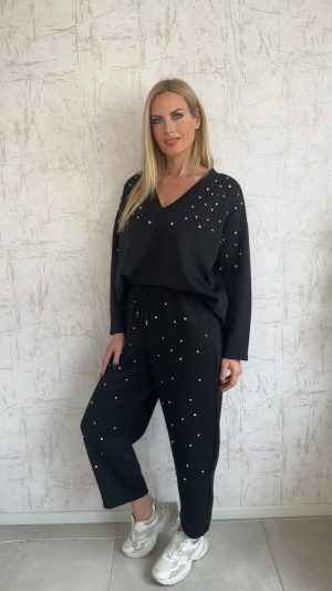 Claudia σετ φόρμας- Μαυρο