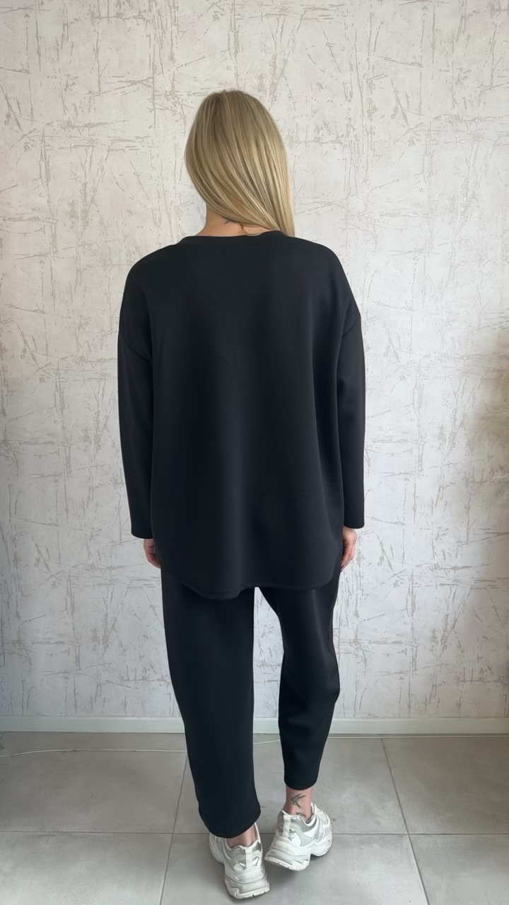 Claudia σετ φόρμας- Μαυρο