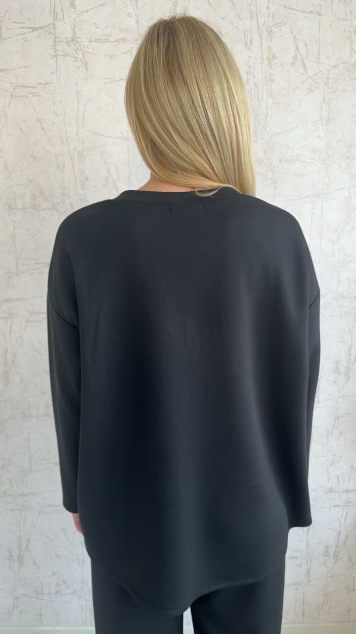 Claudia σετ φόρμας- Μαυρο