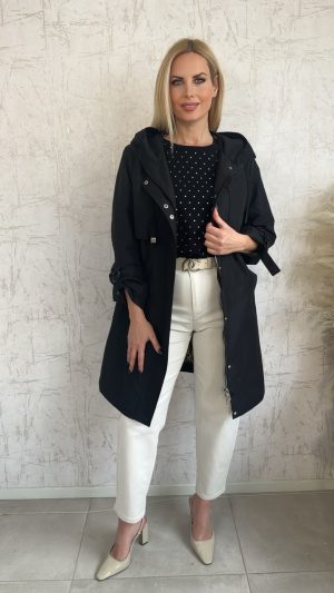 Αδιάβροχη καπαρτινα--Μαυρο