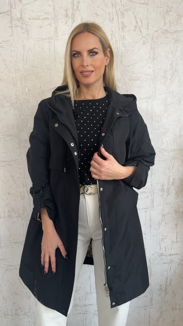 Αδιάβροχη καπαρτινα--Μαυρο