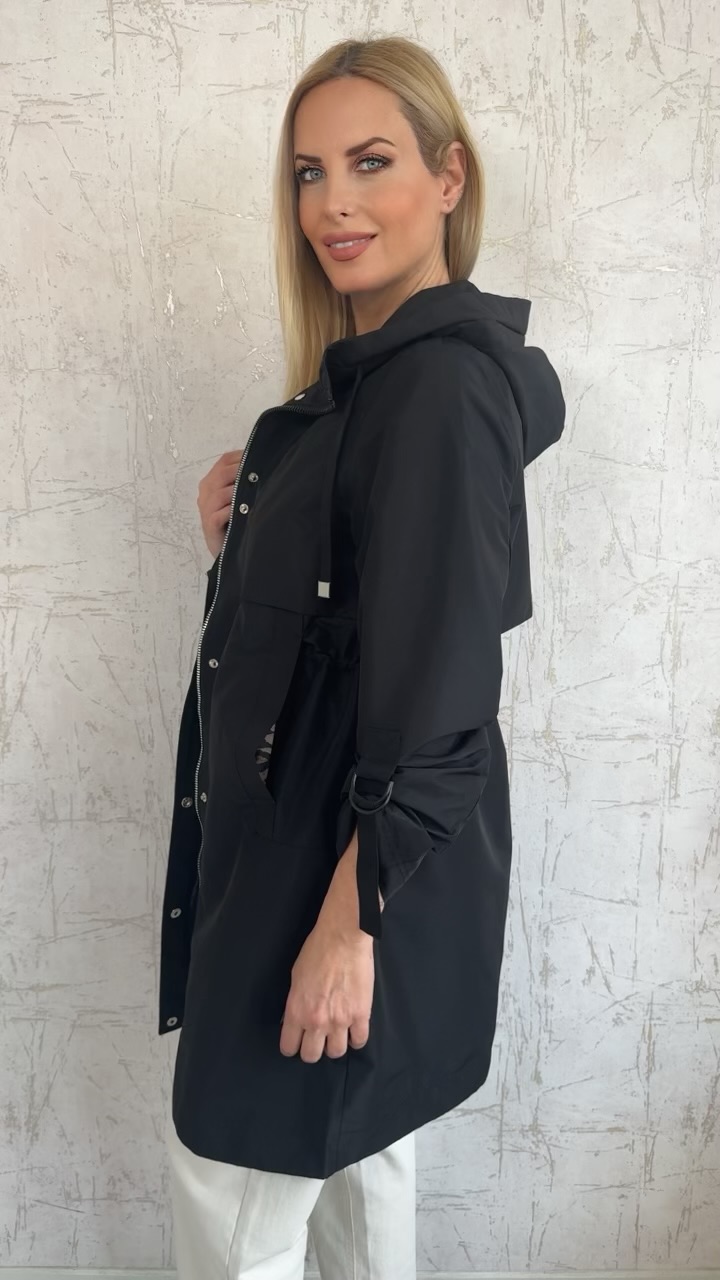 Αδιάβροχη καπαρτινα--Μαυρο