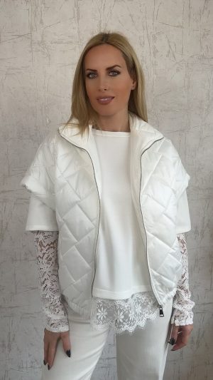 PUFFER JACKET-ΑΣΠΡΟ