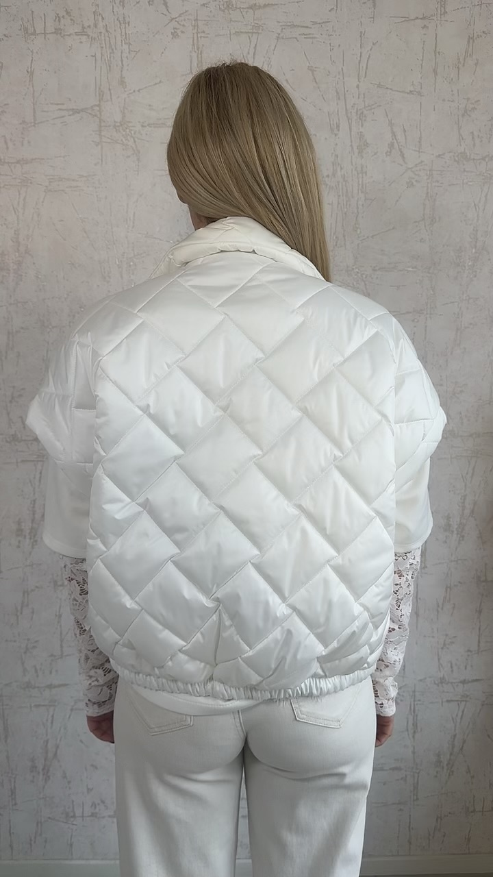 PUFFER JACKET-ΑΣΠΡΟ