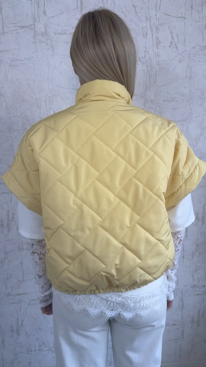 PUFFER JACKET-ΚΙΤΡΙΝΟ