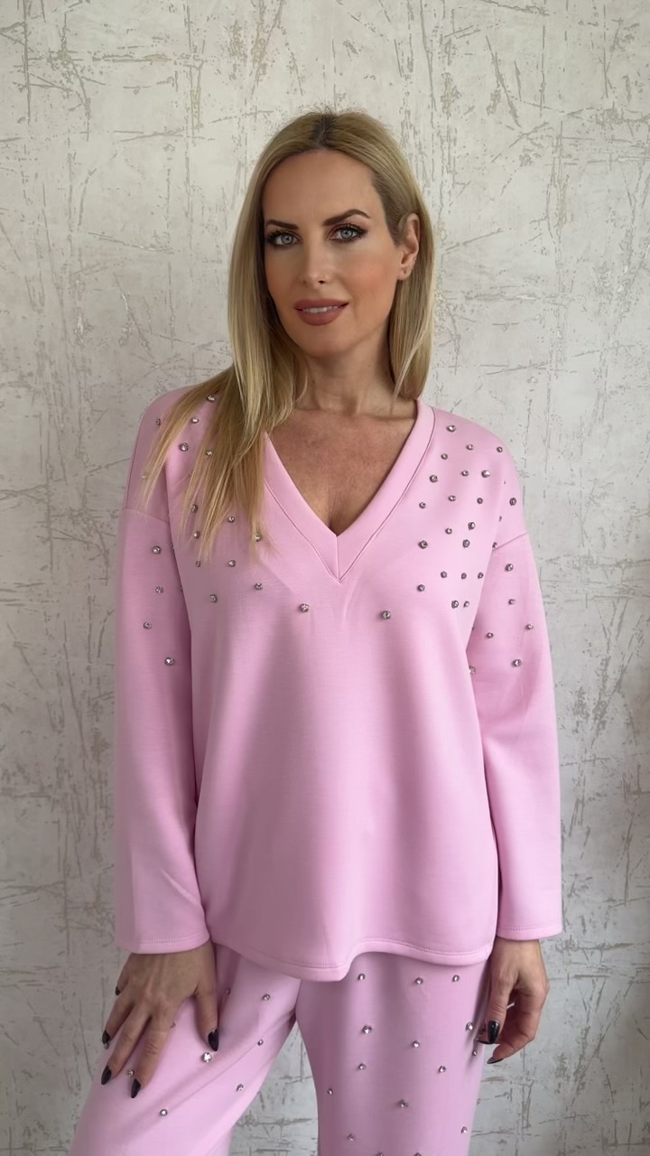 Claudia σετ φόρμας- Ροζ