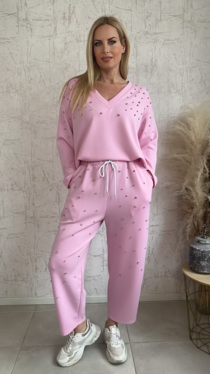 Claudia σετ φόρμας- Ροζ