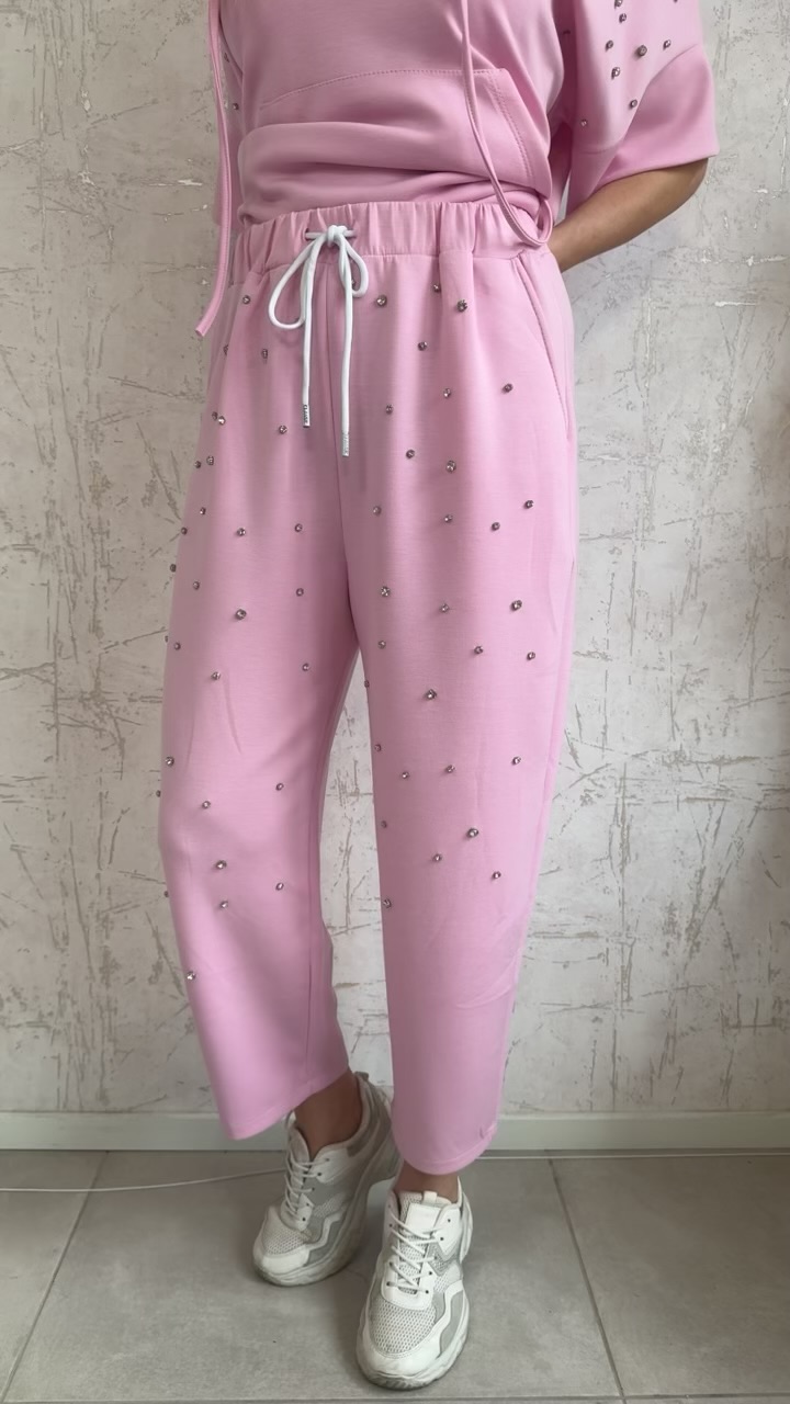 Claudia σετ φόρμας- Ροζ