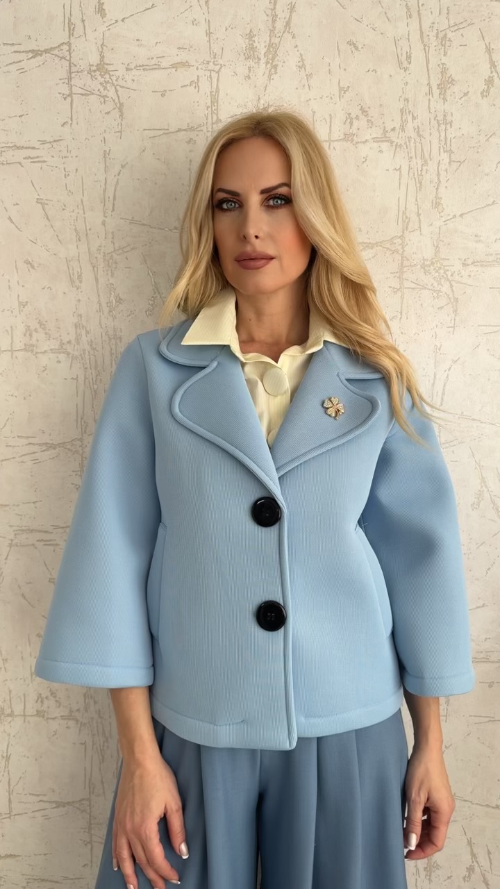 Πικε τζάκετ- Γαλαζιο