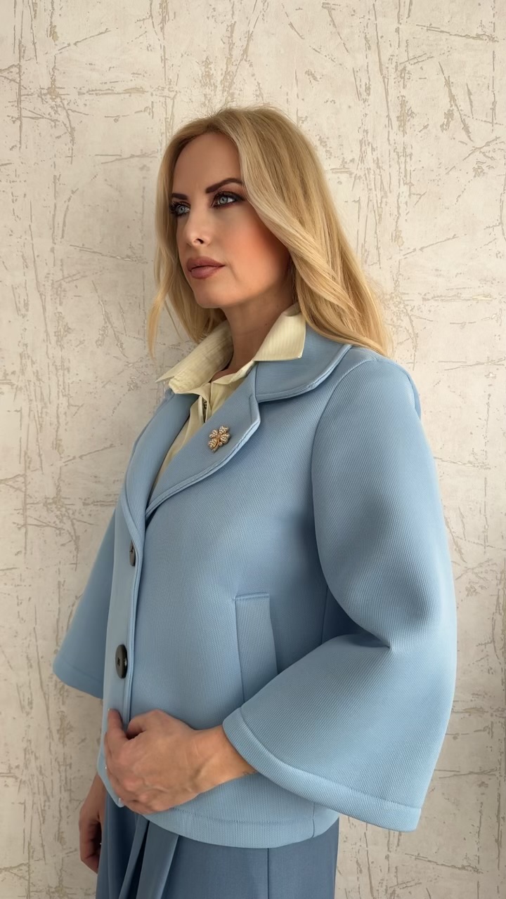 Πικε τζάκετ- Γαλαζιο