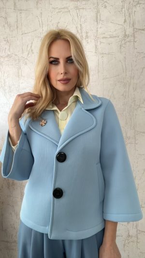Πικε τζάκετ- Γαλαζιο