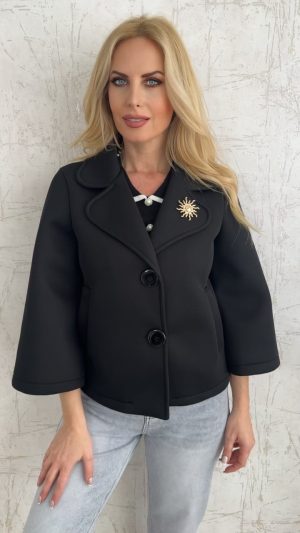 Πικε τζάκετ- Μαυρο