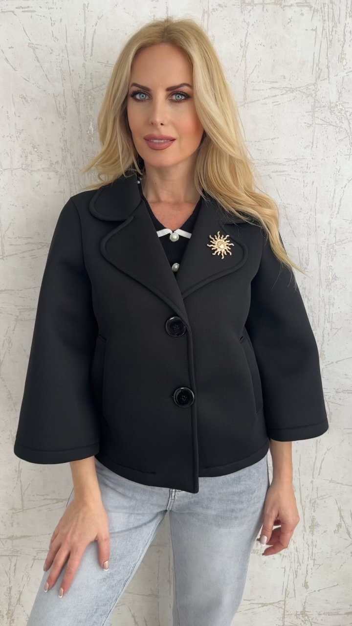 Πικε τζάκετ- Μαυρο