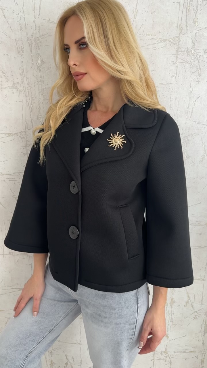 Πικε τζάκετ- Μαυρο