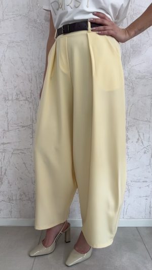 Παντελονα ζιπ- Κιτρινο