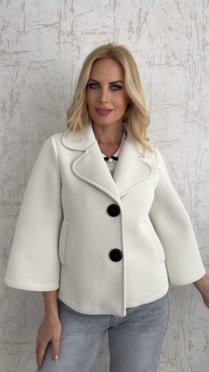 Πικε τζάκετ-Ασπρο