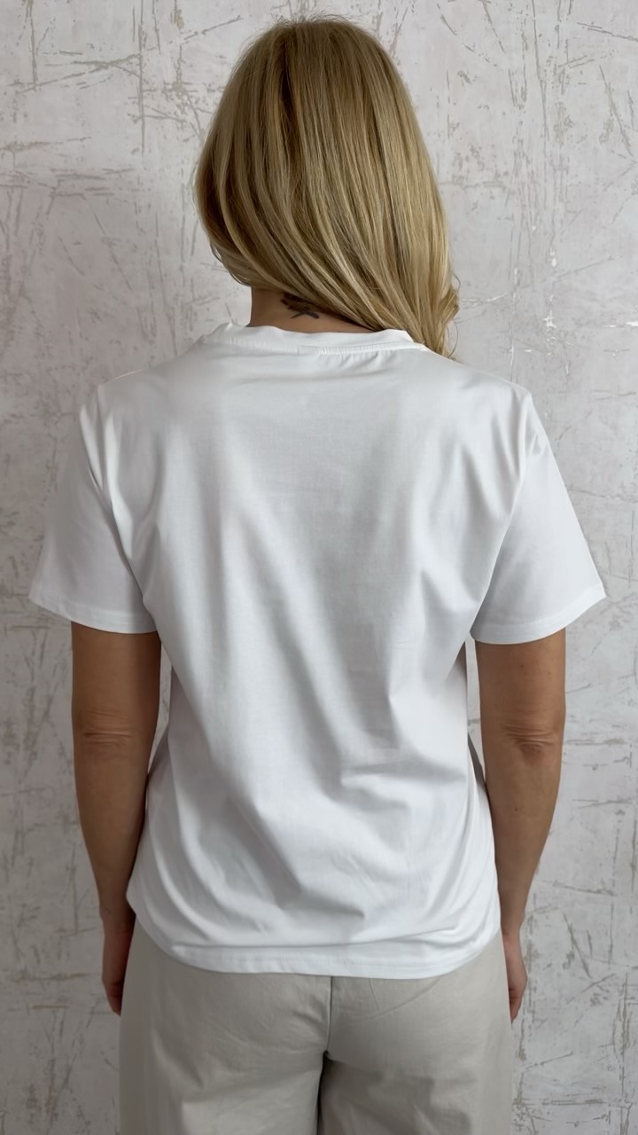 T-shirt με τύπωμα σκυλάκι