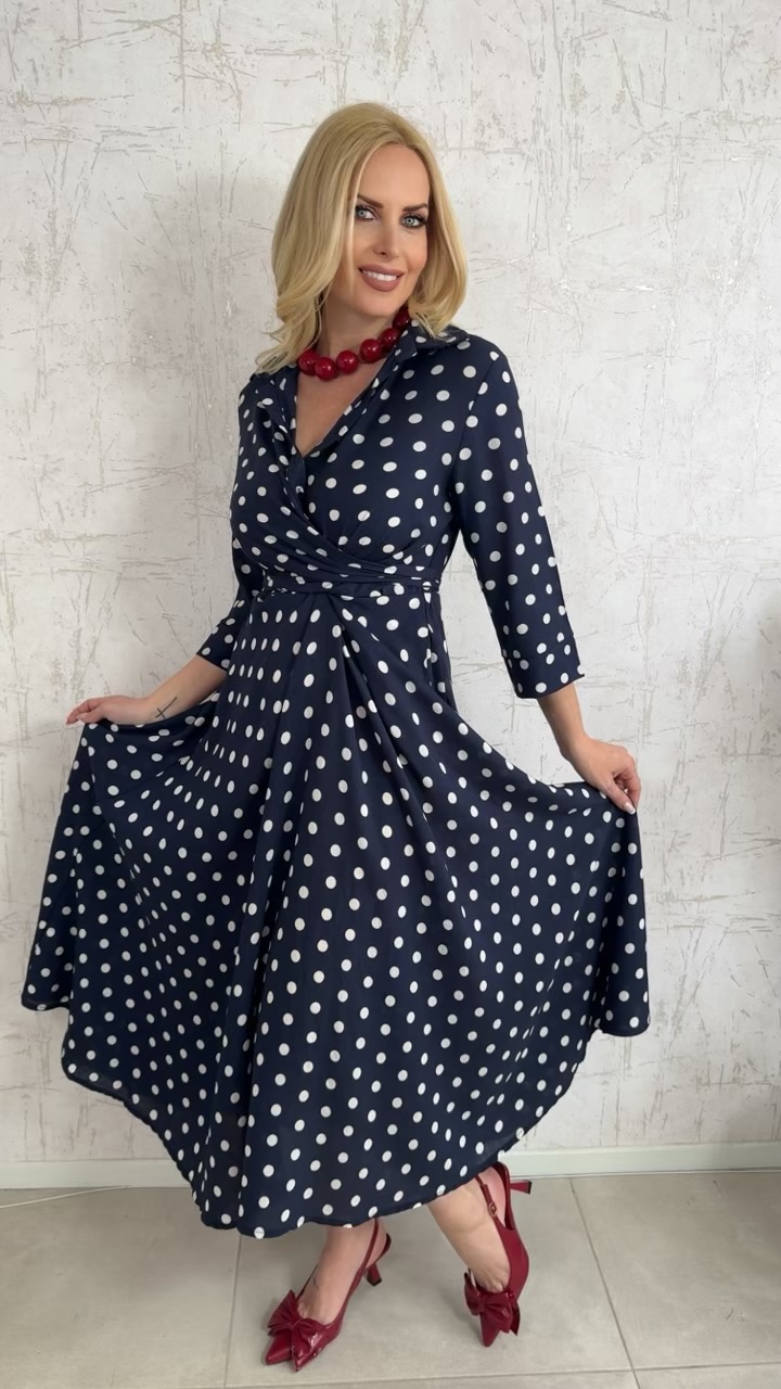 Desire Dress- Μπλε