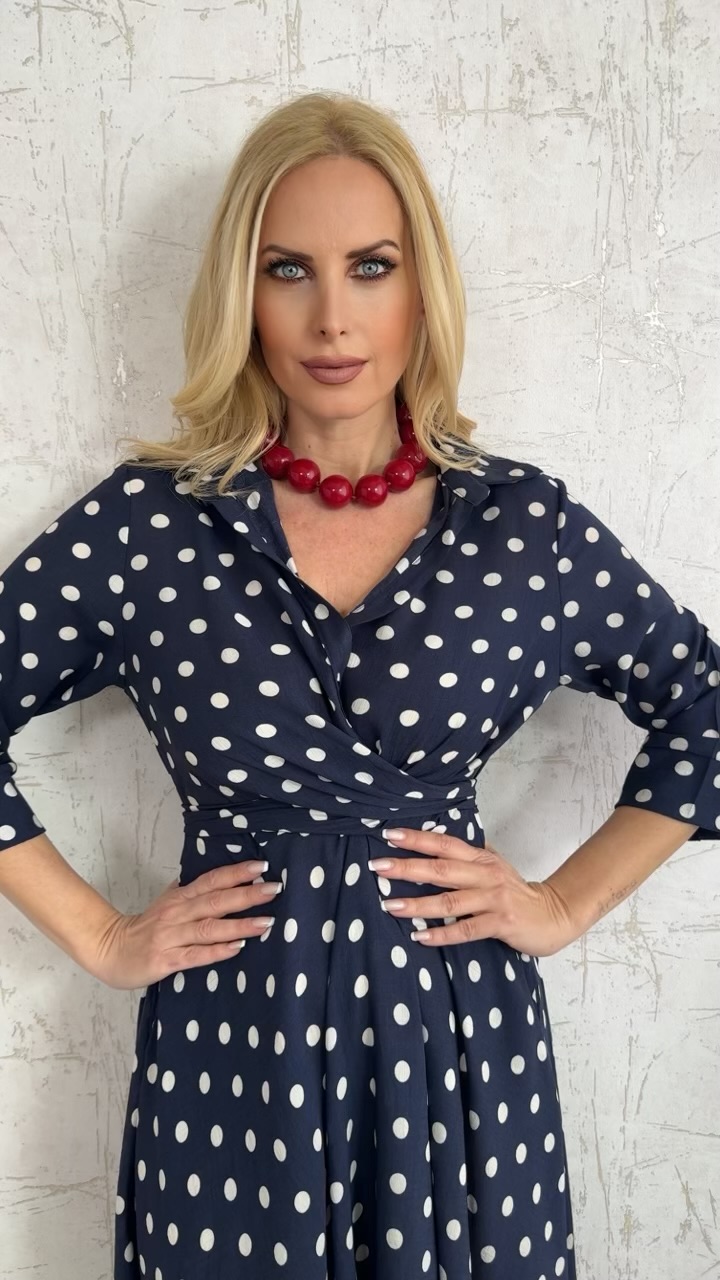 Desire Dress- Μπλε