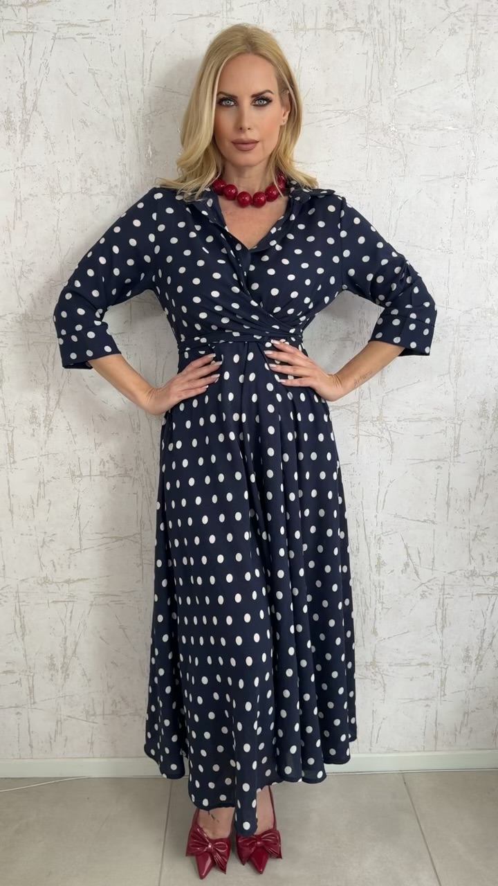 Desire Dress- Μπλε