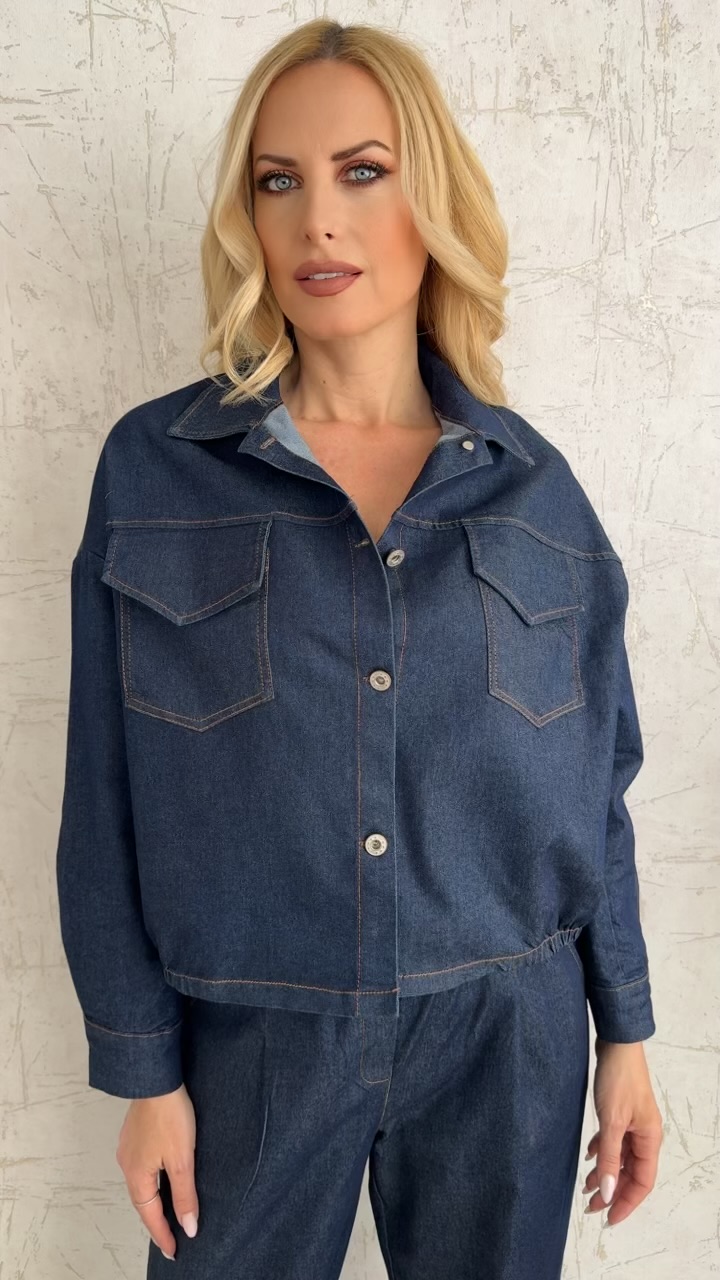 Oversized τζιν σετ