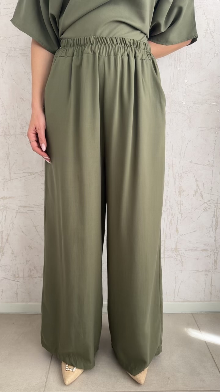 Oversized twin set- Χακί