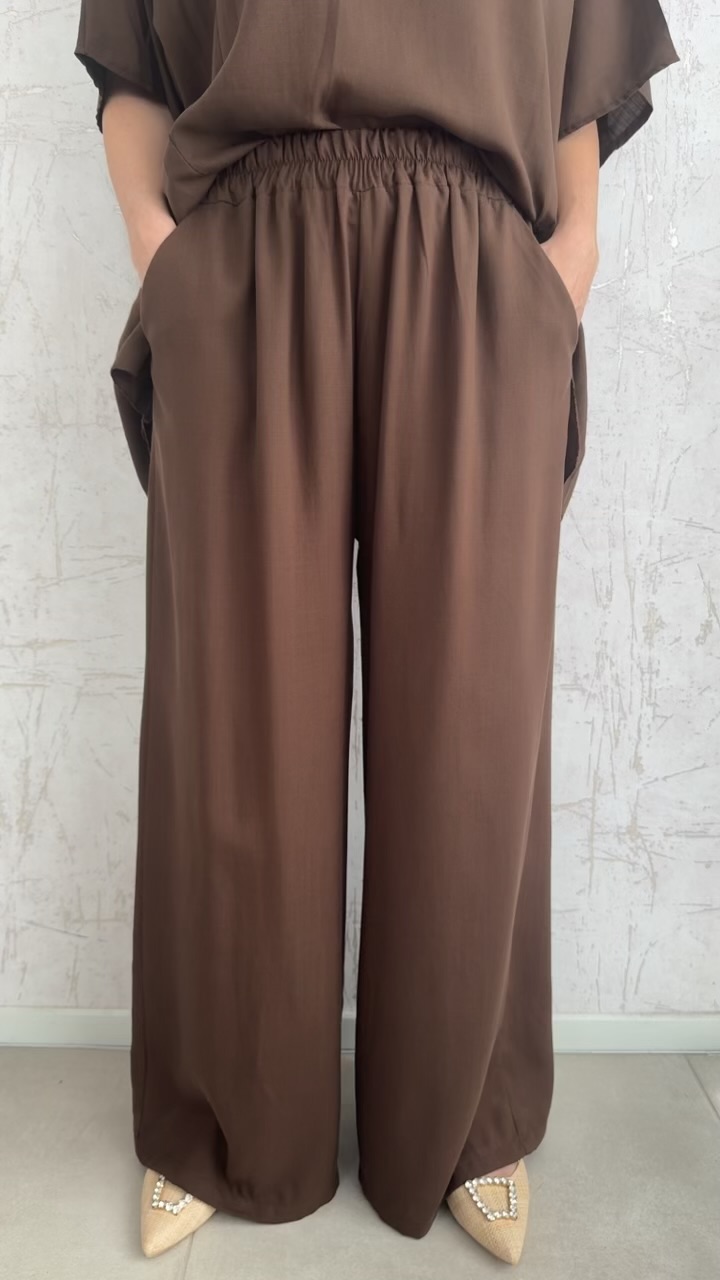 Oversized twin set- Καφε