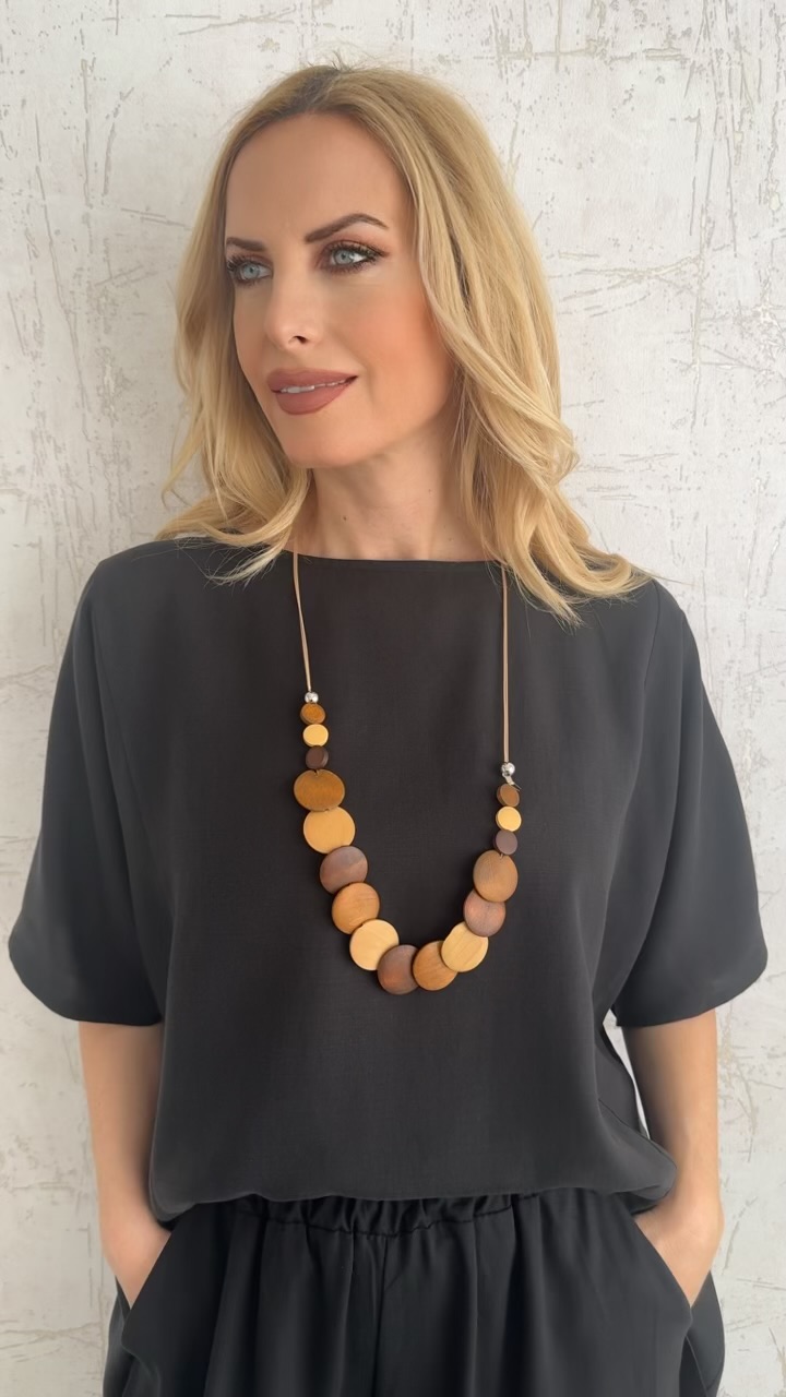 Oversized twin set- Μαυρο