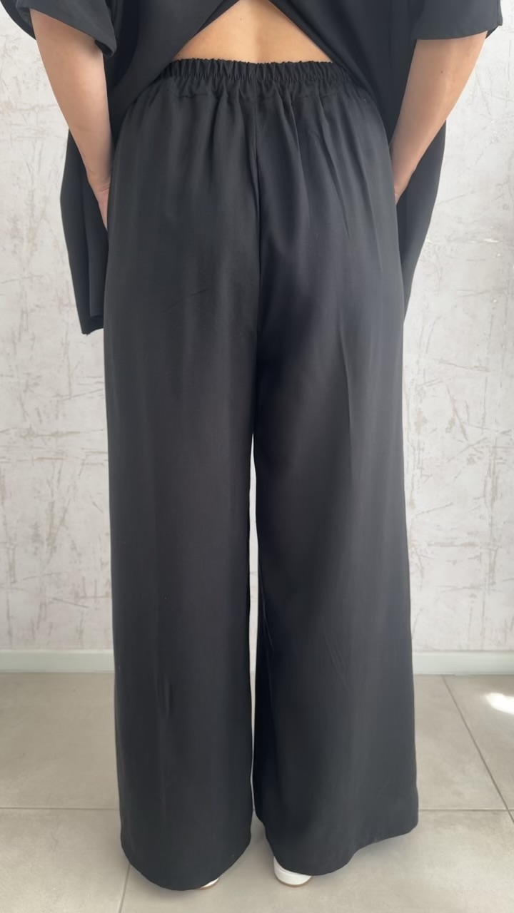 Oversized twin set- Μαυρο