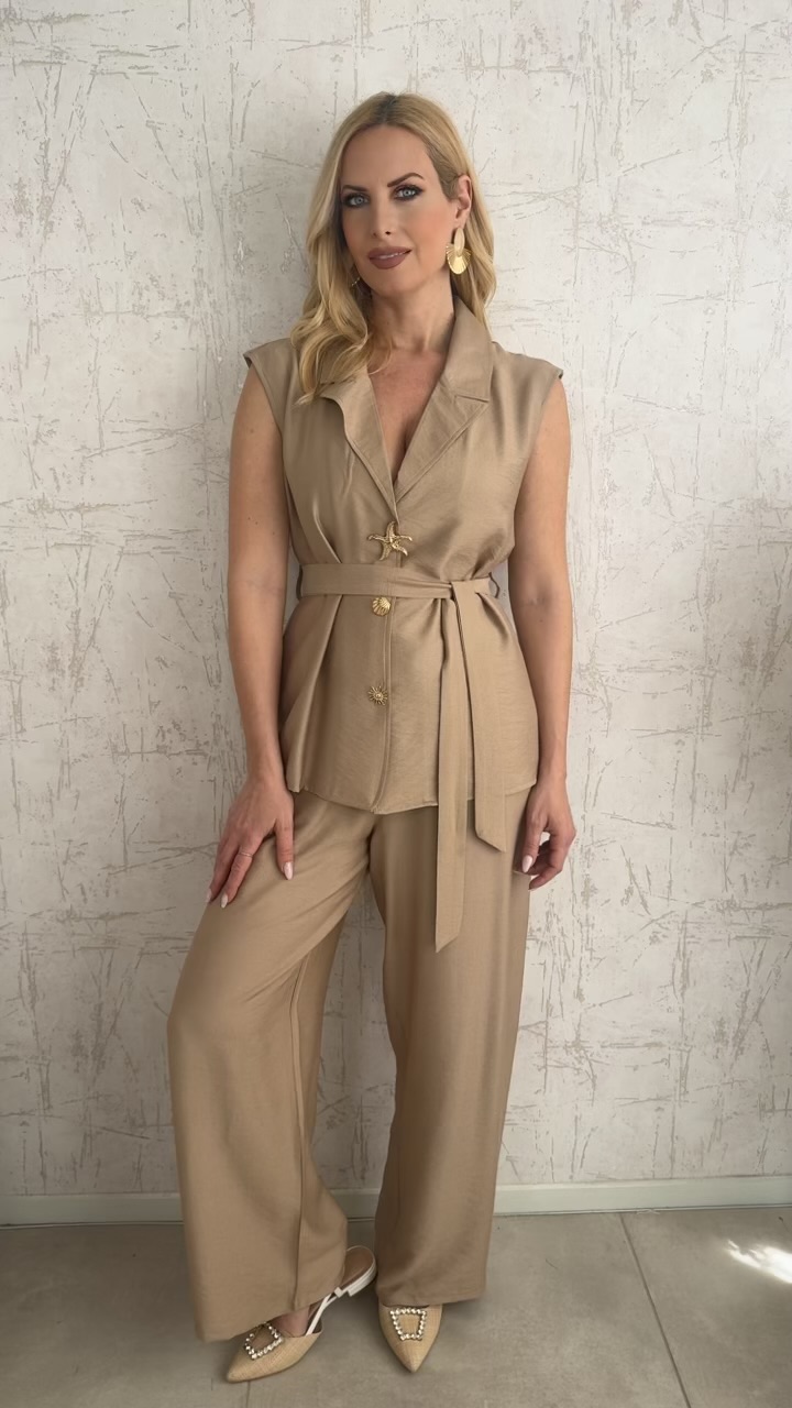 Lavre twin set- Μπεζ