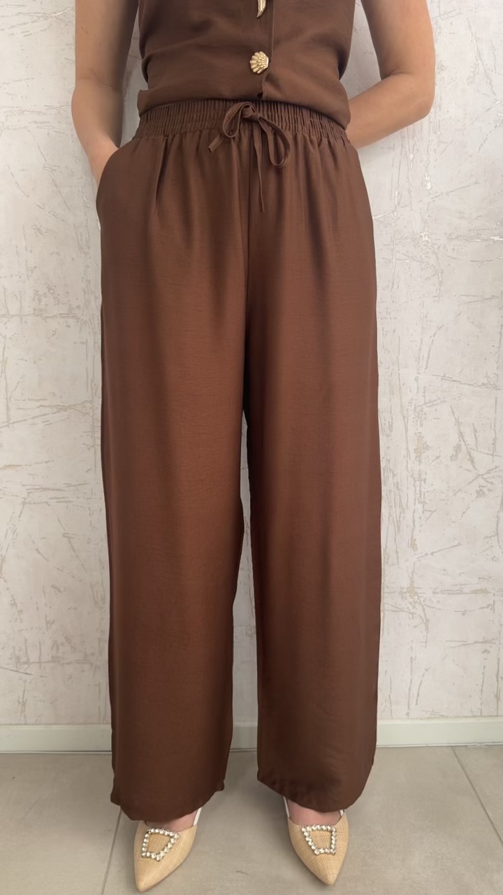 Lavre twin set- Καφέ